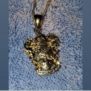 Gold Filled Harry Potter Ravenclaw Hogwarts House Necklace